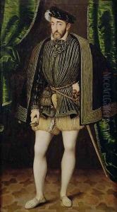 Portrait of Henri II (1519-59) by (workshop of) Clouet, Francois