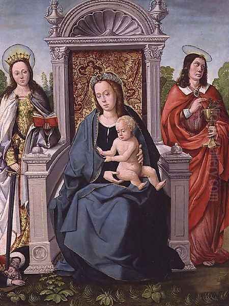 Madonna and Child with St. Catherine and St. John the Evangelist, c.1530-40 - view 1
