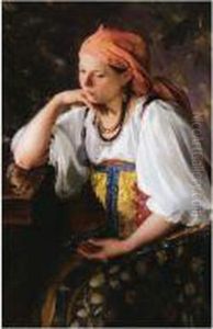 Daydreaming by Ivan Semionovich Kulikov