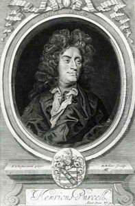 Portrait of Henry Purcell (1659-95), English composer, 1695