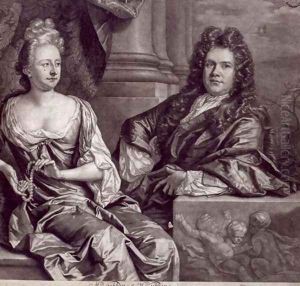 Mr and Mrs Gibbons by Johann Closterman