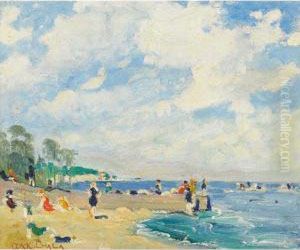 Day At The Beach (sunny-side) by George Arthur Kulmala