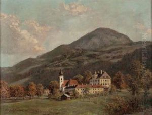 Schloss Aigen Bei Salzburg by Franz Kulstrunk