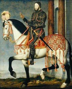 Francis I of France (1494-1547) by (circle of) Clouet, Francois