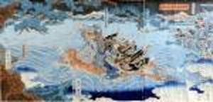 Scene De Legende by Gototei Kunisada