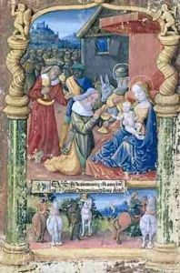 Adoration of the Magi by Jean Colombe