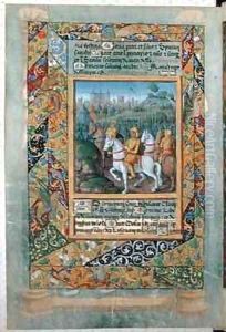 The army of the Israelites by Jean Colombe
