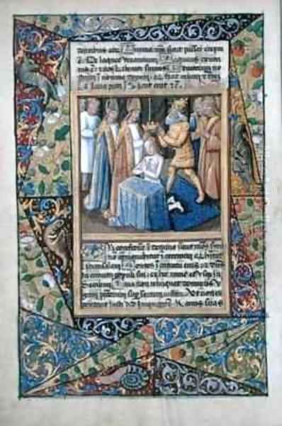 David being crowned - view 1
