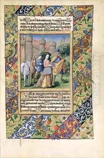 Scene from the Hours of Louis dOrleans 2 - view 1