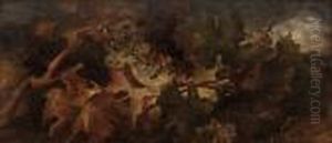 Rebstock Mit Weintrauben by Ludwig Adam Kunz