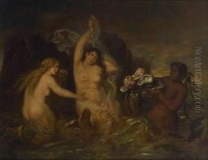 Die Gaben Des Meeres by Ludwig Adam Kunz