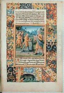 Josephs brothers showing their father proof that Joseph is dead by Jean Colombe