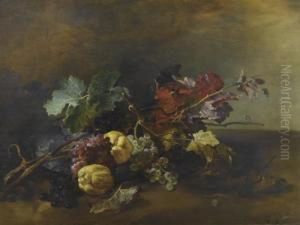 Still Life With Grapes And Quinces.