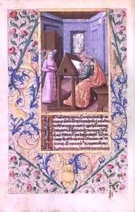 St Matthew by Jean Colombe