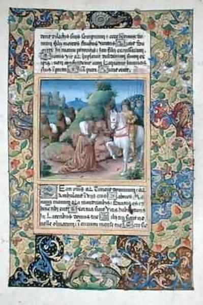 The meeting of Abigail and David - view 1