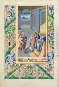 David being sent to Saul