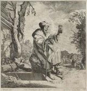 The Philosopher by Melchior Kusel