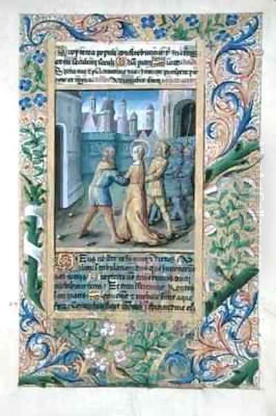 Judith being seized by the Assyrians - view 1