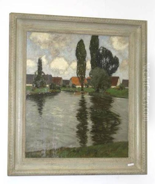 Dachauer Landschaft Mit Der Amper. - view 1