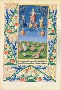 Resurrection of the Saved by Jean Colombe