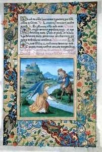 Tobias and the Angel by Jean Colombe
