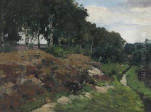 Sandroad Along A Forrest by Cornelis Kuypers