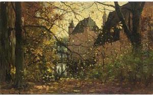 View Of Kasteel Doorwerth by Cornelis Kuypers
