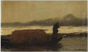 De Hooischuit by Cornelis Kuypers