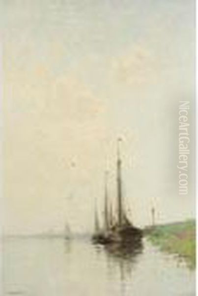 Dutch River Scene - view 1