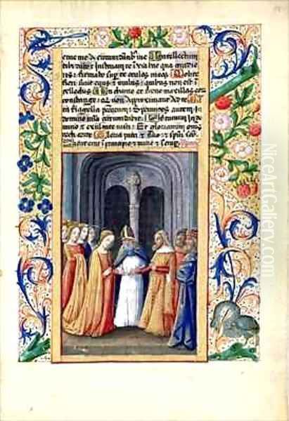The marriage of Michal to David - view 1