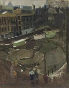 View Of Rokin, Amsterdam by Harrie Kuyten