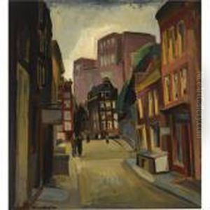 Oude Spiegelstraat by Harrie Kuyten