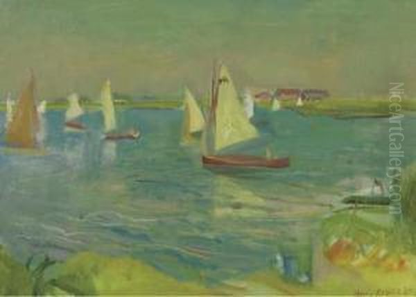Sailing Boats On A Lake.. - view 1