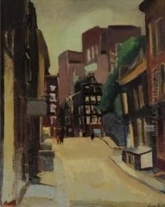 Oude Spiegelstraat by Harrie Kuyten