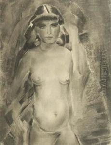 Lena Van Den Elsakker Posing by Harrie Kuyten