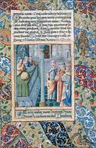 The Order of the Golden Fleece from the Hours of Louis dOrleans by Jean Colombe