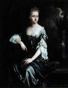 Portrait of Isabella Machell, Viscountess Irwin, c.1685-90 by Johann Closterman