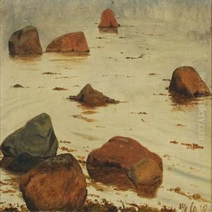 Stones On The Beach by Vilhelm Kyhn
