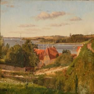 View From Skive, Denmark by Vilhelm Kyhn