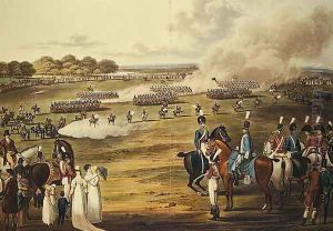View of the London Volunteer Cavalry and Flying Artillery, 1805 View of the London Volunteer Cavalry and Flying Artillery, 1805