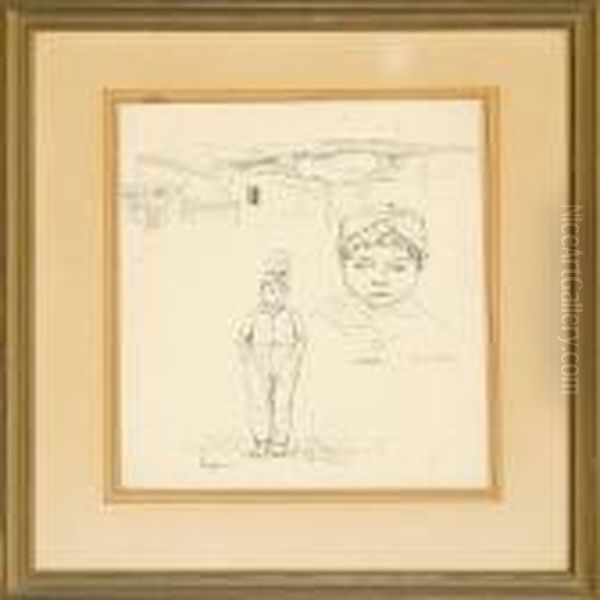 Study Of Two Italian Boys - view 1