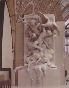 Chasseurs d'Aigles (Eagle Hunters) by Jules Felix Coutan