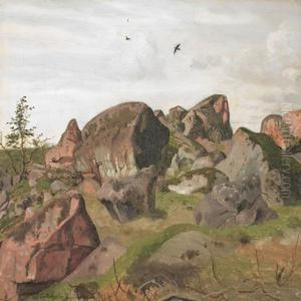 Big Rocks At Rosjo Near Stockholm - view 1