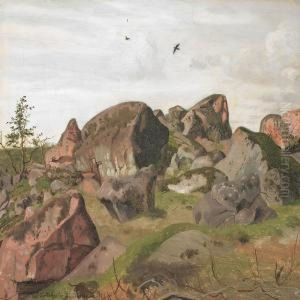 Big Rocks At Rosjo Near Stockholm by Vilhelm Kyhn