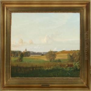 Afternoon At Vads Mill, Denmark by Vilhelm Kyhn