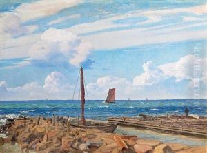 Vang, Bornholm by Vilhelm Kyhn