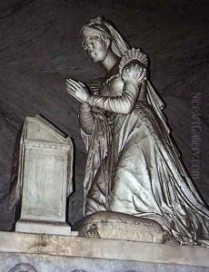 Tomb of Empress Josephine (detail) by Pierre Cartellier