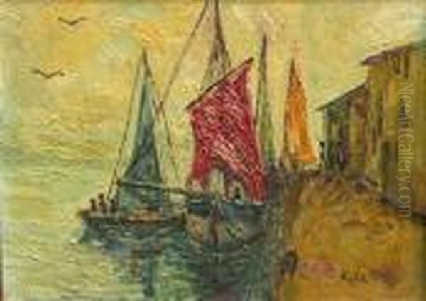 Sailboats - view 1