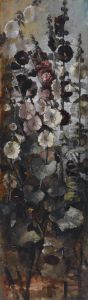 Hollyhocks Hollyhocks