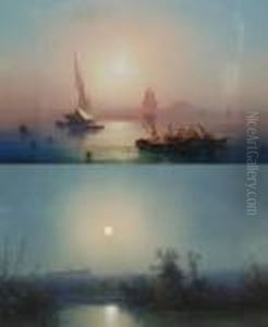 Pescatori Nella Nebbia Mattutina Pescatori Nella Nebbia Mattutina